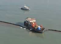 2016年度华能东方电厂码头海上溢油应急演练顺利开展