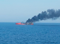 一艘不幸的油轮！在黑海，第二次被导弹击中！