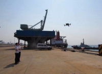 湛江海事首次使用無人機開展空中巡航