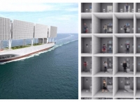 “海上监狱”轮船概念图曝光 可容纳超3000人