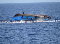 地中海难民船失事致200人坠海34人遇难 包括幼童