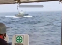 韩海警再动用机枪射击中国渔船 叫嚣以后还要用