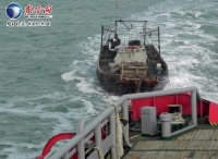 东营:胜利241船营救失联七日渔船 三船员获救