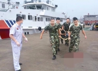 海沧海域一船员海上作业缺氧昏厥 幸得海警及时救助