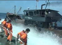 台湾查扣1艘大陆渔船 并控制船上8名船员还称要严重处罚