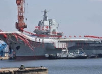 港媒：首艘国产航母或本月于渤海海试