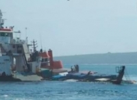 惨了！Gresik港两船相撞8船员落水5人失踪
